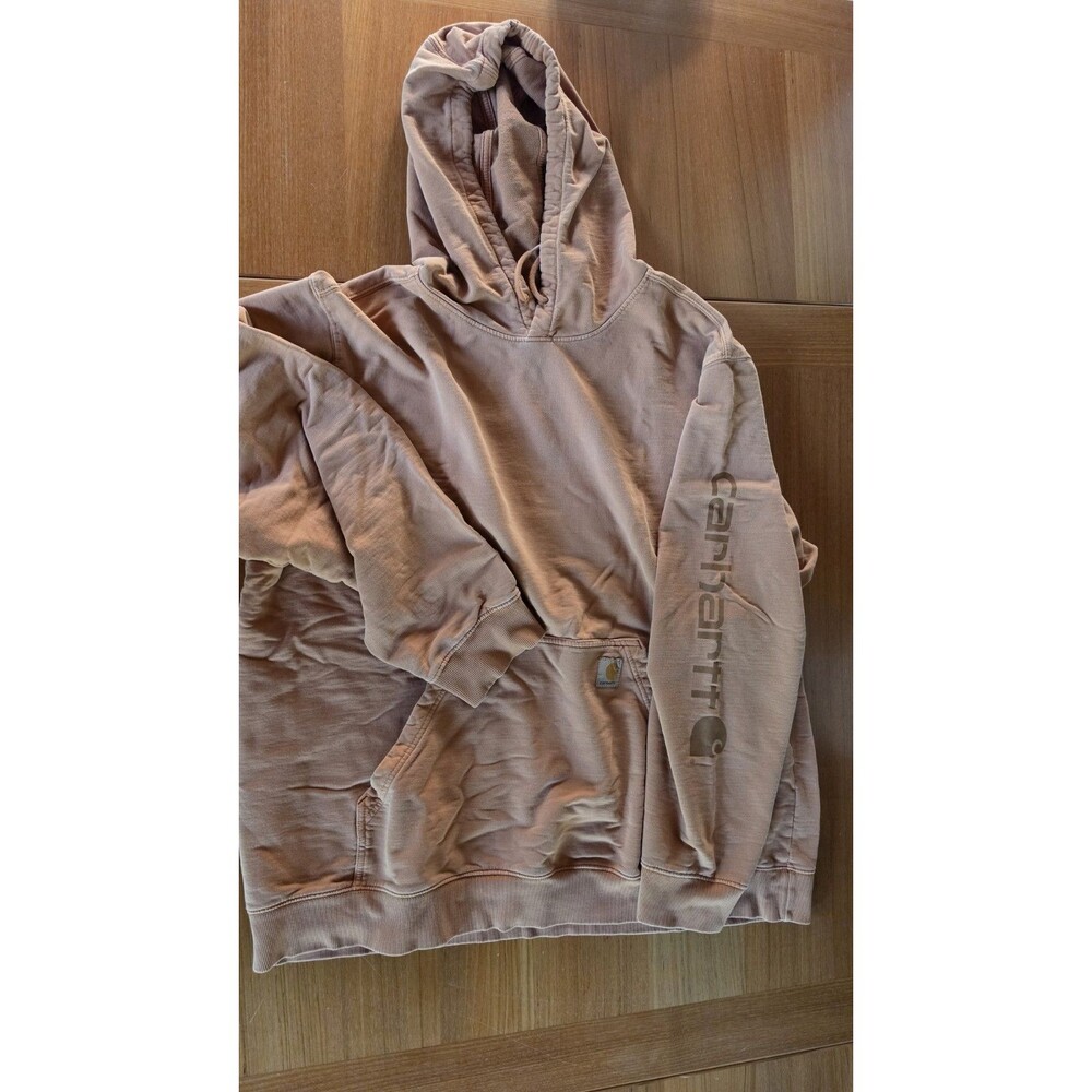 Carhartt Men's Hooded Relaxed Fit Sweatshirt Size 2XL - Picture 2 of 10
